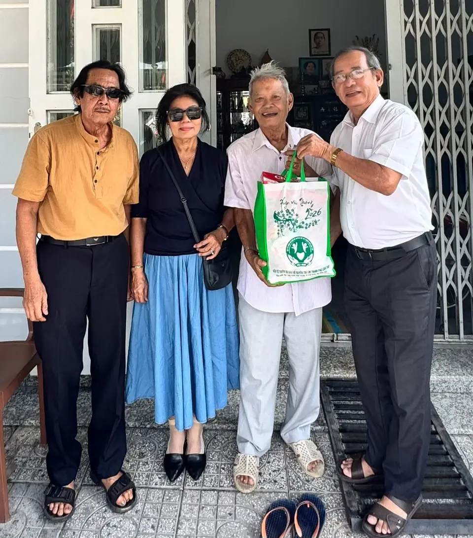 Ban Thường vụ Hội thăm hỏi, chúc mừng Xuân Bính Ngọ 2026 (ảnh 2/5)