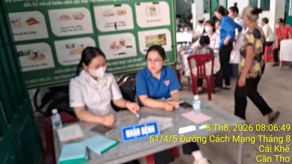 Phòng khám Nội nhân đạo khám và cấp phát thuốc miễn phí lần thứ 87 (ảnh 4/5)