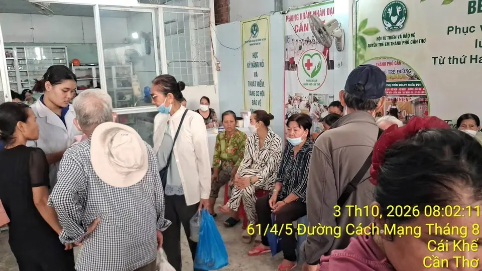 Phòng khám Nội nhân đạo khám và cấp phát thuốc miễn phí lần thứ 91 (ảnh 5/5)